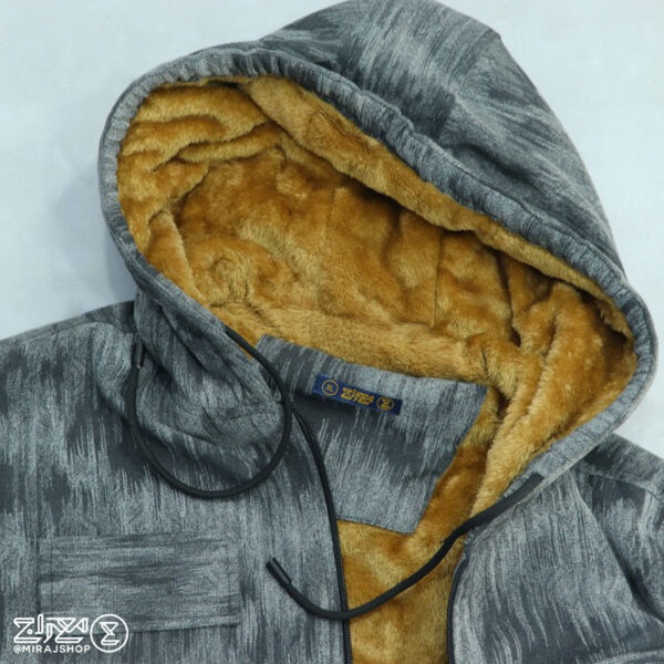 سویشرت کاپشنی اکرولیک