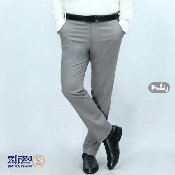 شلوار مردانه کتان خاویاری