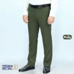 شلوار مردانه کتان خاویاری