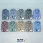 پیراهن مردانه تترون اسلپ دکمه مخفی