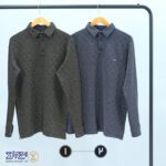 بلوز مردانه پنبه ژاکارد طرح جناقی