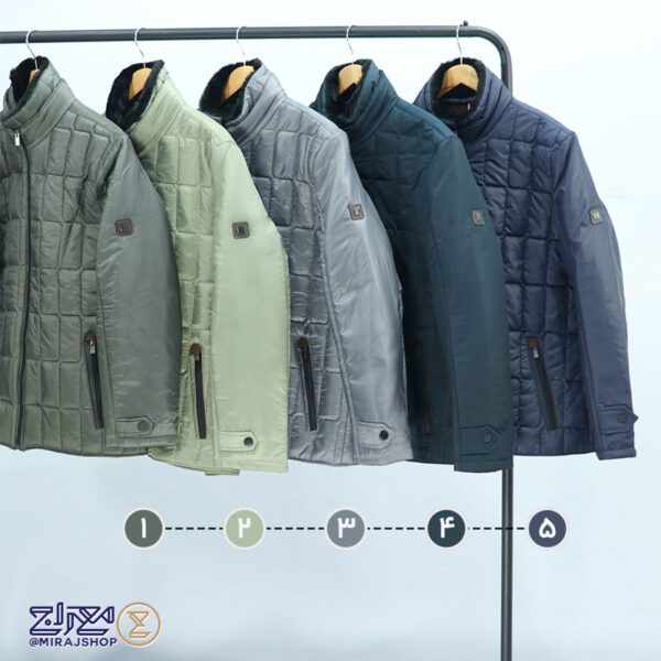 کاپشن مردانه چنل دوزی اعلاء