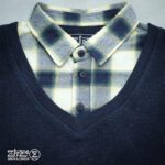 بلوز مردانه پنبه سلانیک یقه پیراهنی