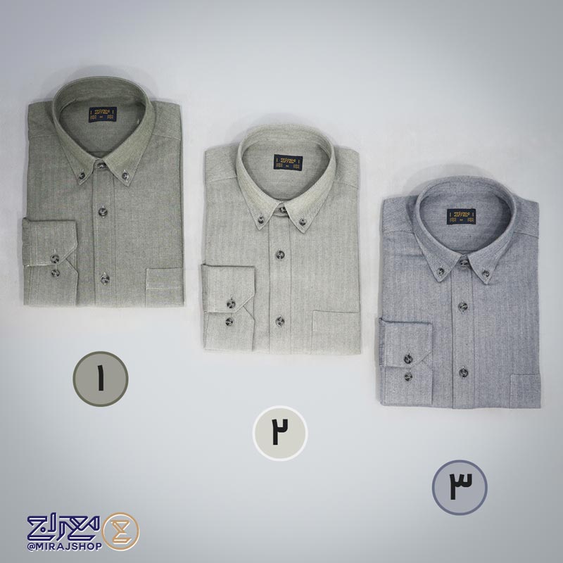 پیراهن مردانه پنبه‌ای پشمی جناقی