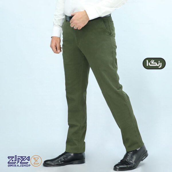 شلوار مردانه کتان کبریتی