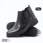 نیم بوت مردانه چرم طبیعی