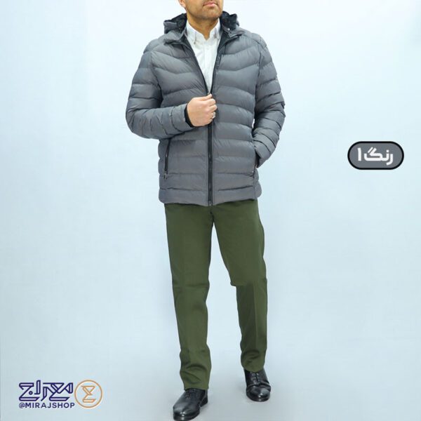 کاپشن مردانه الیافی اسپرت