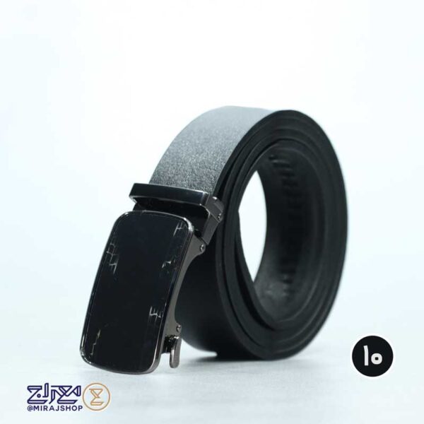 کمربند مردانه چرم طبیعی ریلی چکامه - Image 9