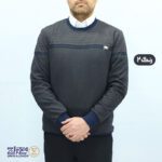 بلوز مردانه پنبه ژاکارد یقه گرد