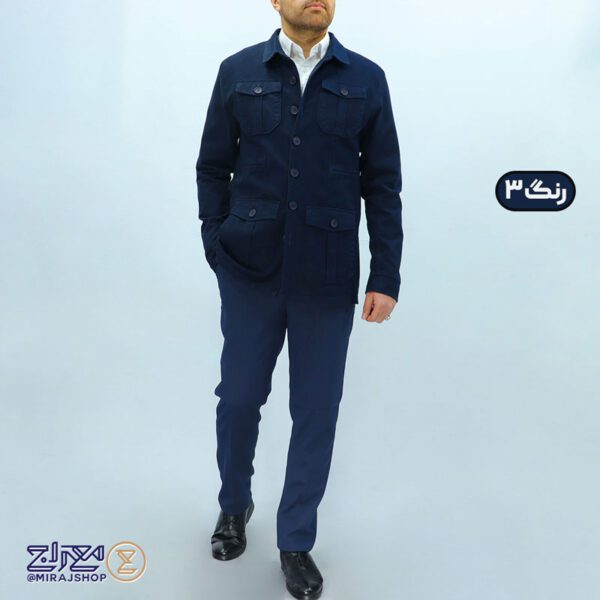 کت مردانه کتان کجراه