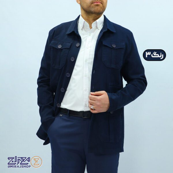 کت مردانه کتان کجراه