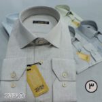 پیراهن مردانه پنبه کنفی بافت اسلپ