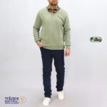 بلوز مردانه پنبه سلانیک یقه پیراهنی