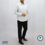 پیراهن مردانه پنبه کنفی بافت اسلپ