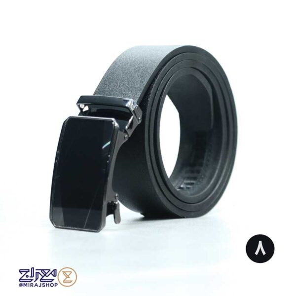 کمربند مردانه چرم طبیعی ریلی چکامه - Image 11