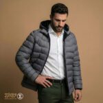 کاپشن مردانه الیافی اسپرت