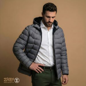 کاپشن مردانه الیافی اسپرت