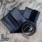 ست چرم طبیعی مردانه 3 تکه