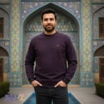 بلوز مردانه پنبه سلانیک یقه گرد سری 2