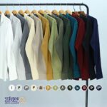 بلوز مردانه پنبه ای یقه دار مچ پیراهنی