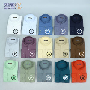 پیراهن مردانه تترون سعادت یقه دیپلمات