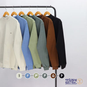 بلوز مردانه پنبه سلانیک یقه 5 سانت