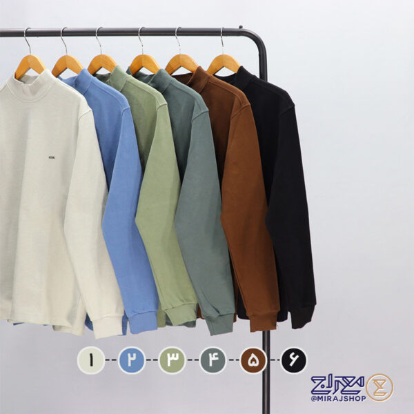 بلوز مردانه پنبه سلانیک یقه 5 سانت