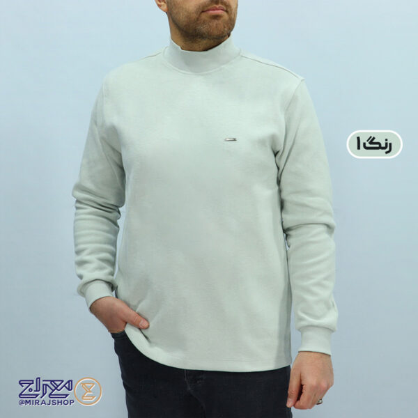 بلوز مردانه پنبه سلانیک یقه 5 سانت