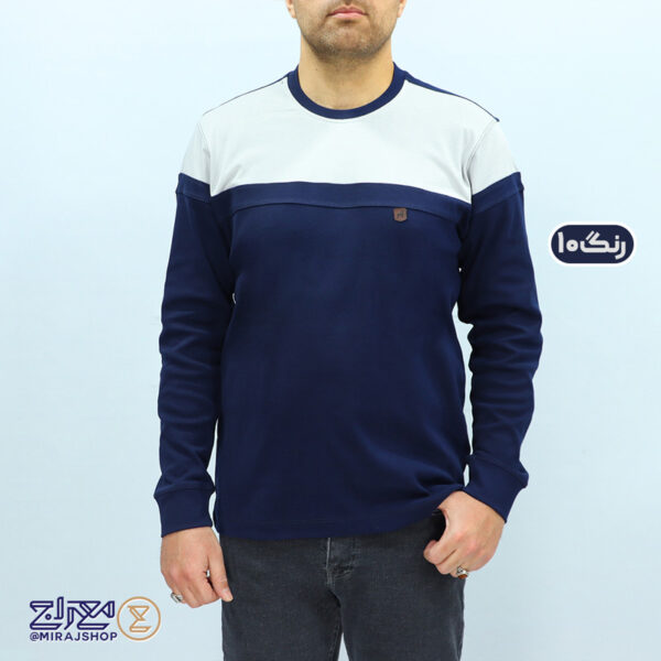 بلوز مردانه پنبه فانریپ تکه دوزی شده