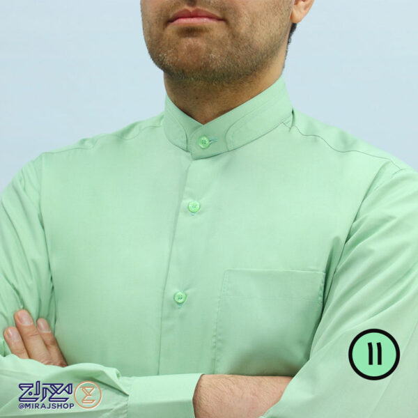 پیراهن مردانه تترون سعادت یقه دیپلمات