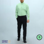 پیراهن مردانه تترون سعادت یقه دیپلمات