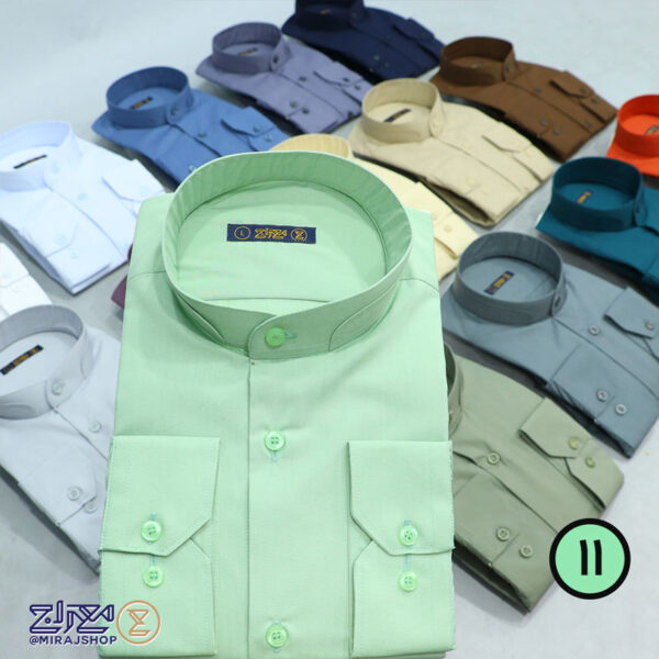 پیراهن مردانه تترون سعادت یقه دیپلمات