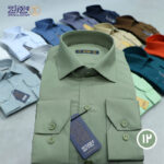 پیراهن مردانه تترون سعادت یقه دار