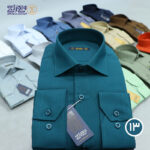 پیراهن مردانه تترون سعادت یقه دار