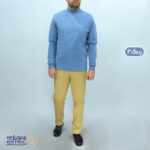 بلوز مردانه پنبه سلانیک یقه 5 سانت