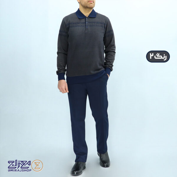 بلوز مردانه پنبه ژاکارد سهند