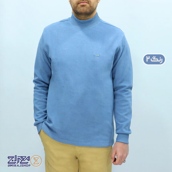 بلوز مردانه پنبه سلانیک یقه 5 سانت