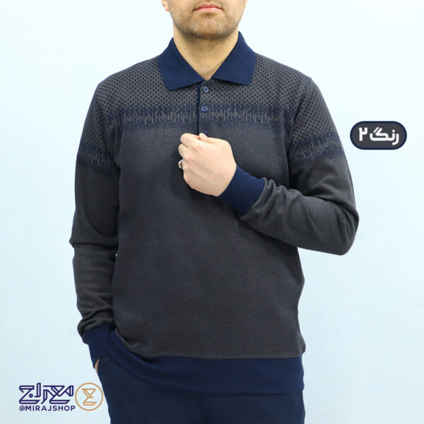 بلوز مردانه پنبه ژاکارد سهند