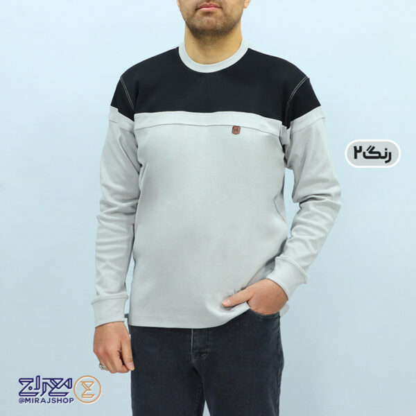 بلوز مردانه پنبه فانریپ تکه دوزی شده - Image 13