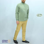 بلوز مردانه پنبه سلانیک یقه 5 سانت