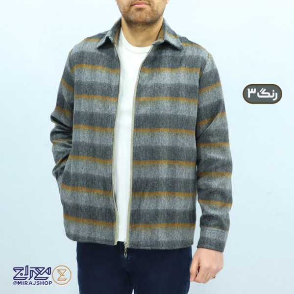 پیراهن مردانه کُتی پشمی