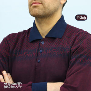 بلوز مردانه پنبه ژاکارد سهند