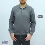 بلوز مردانه پنبه ای یقه دار مچ پیراهنی