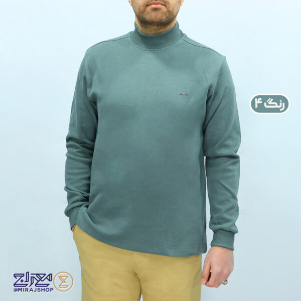 بلوز مردانه پنبه سلانیک یقه 5 سانت