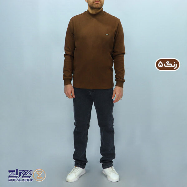 بلوز مردانه پنبه سلانیک یقه 5 سانت