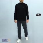 بلوز مردانه پنبه سلانیک یقه 5 سانت - Image 15