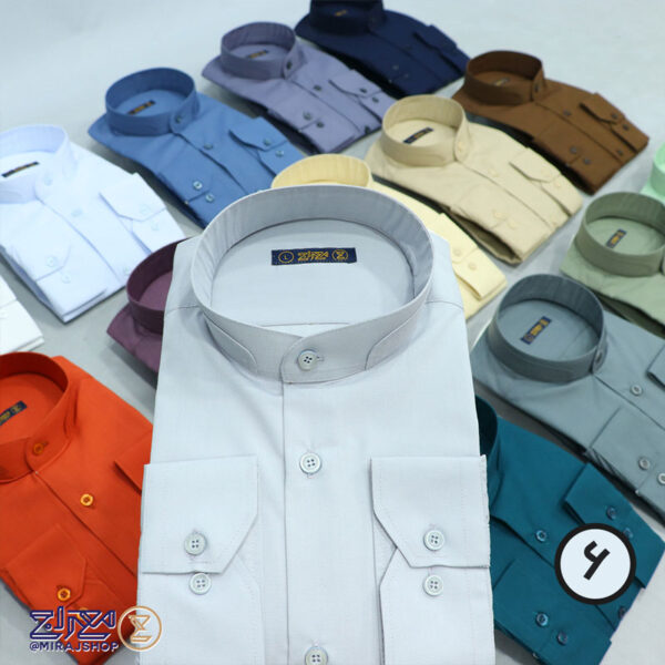 پیراهن مردانه تترون سعادت یقه دیپلمات