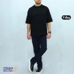 تیشرت مردانه پنبه فندوقی باکسی