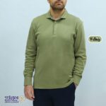 بلوز مردانه پنبه ای یقه دار مچ پیراهنی