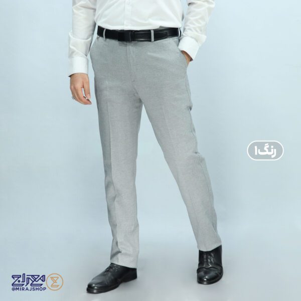 شلوار مردانه پارچه‌ای کشی مولینه